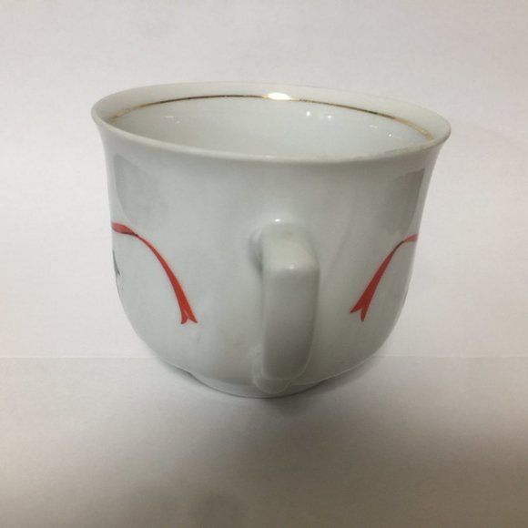 Tea Coffee Cup Christmas Mistletoe Korona Poland - Picture 5 of 16